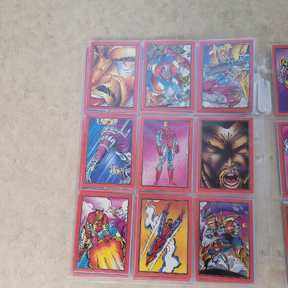 1992 Youngblood Complete Set of Trading Cards 1-90 - Picture 6 of 10